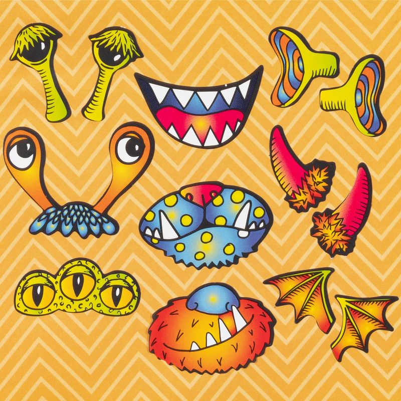 Ready 2 Learn Creative Sticker Roll - Monsters - 1,350 Self-Adhesive Stickers