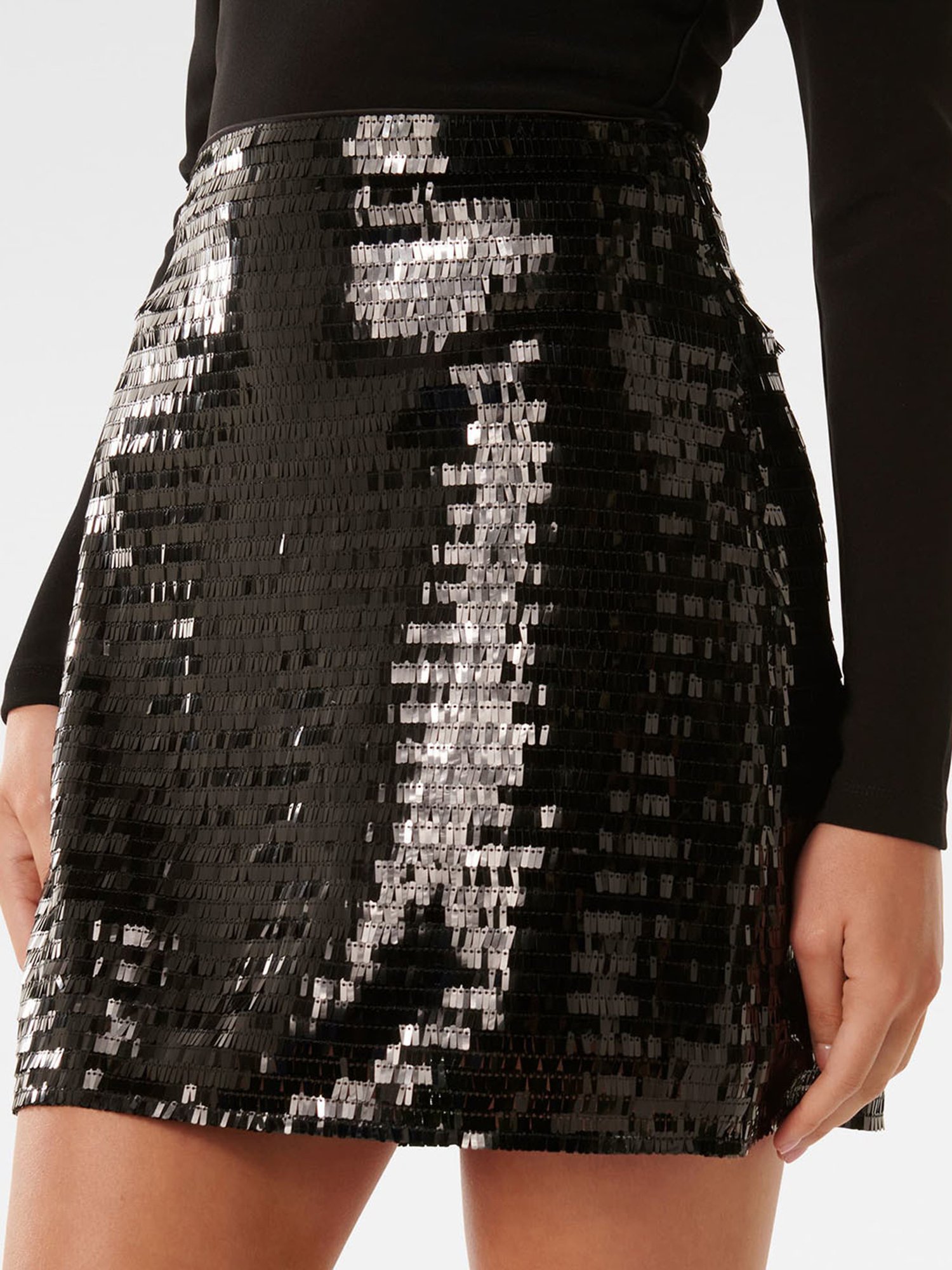 Forever New Sabine Sequin Mini Skirt