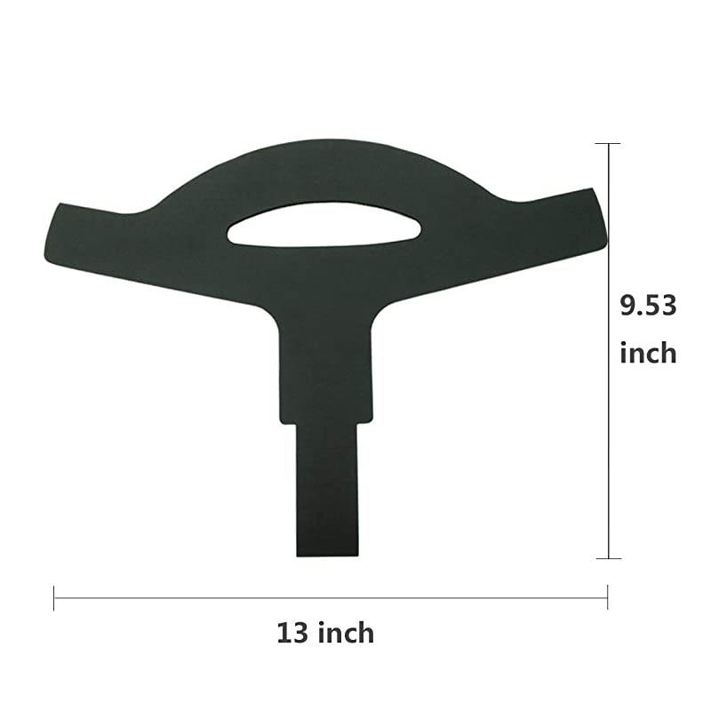 2 Pack  Leather Sponge Cushion Replacement Compatible for HTC Vive HTC Vive Pro VR Deluxe Audio Strap Washable Flexible with Easy Installation