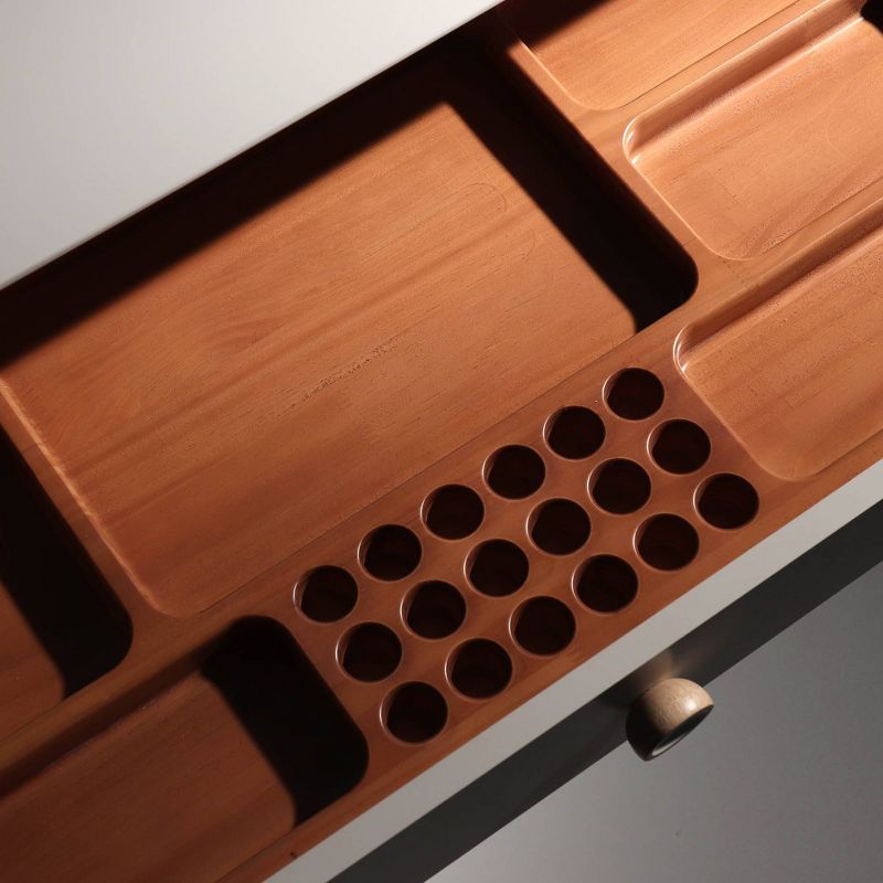 Salisbury Vanity w/Mirror White - Chique