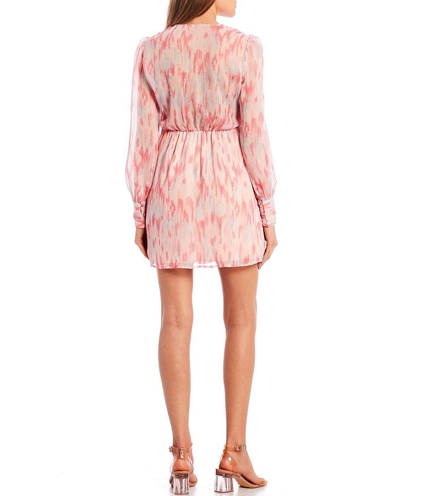 Honey and Rosie Long Sleeve Tie-Dye Dress