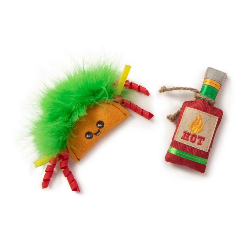 SmartyKat Happy Hotstuff Catnip Cat Toy - Set of 2