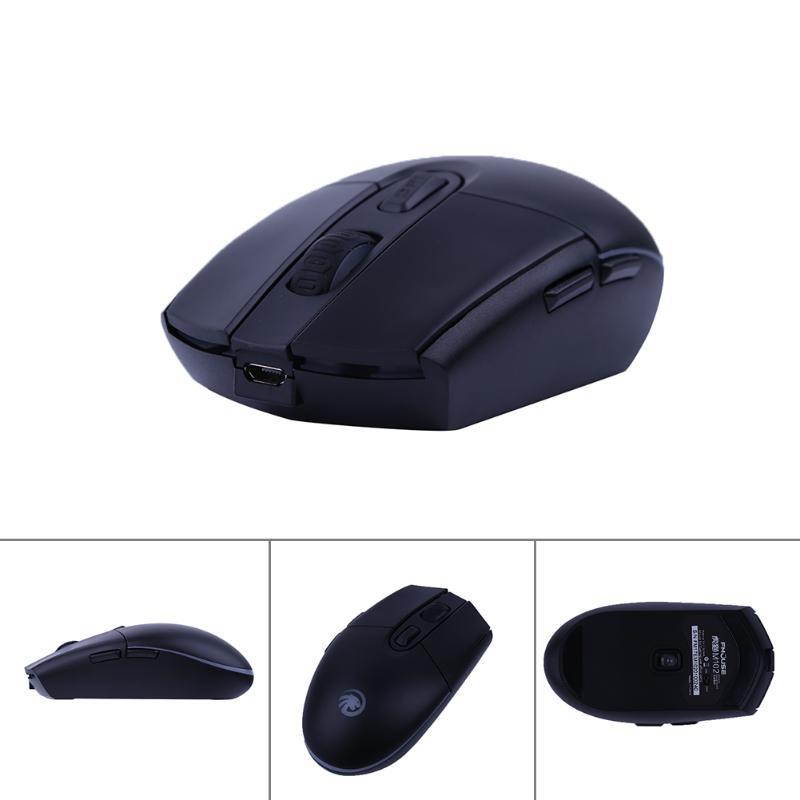Mini Portable USB Charging Wireless Mouse 1600DPI 4 Keys Muted Office/Gaming Backlight Ergonomic Computer Mouse for PC Laptop