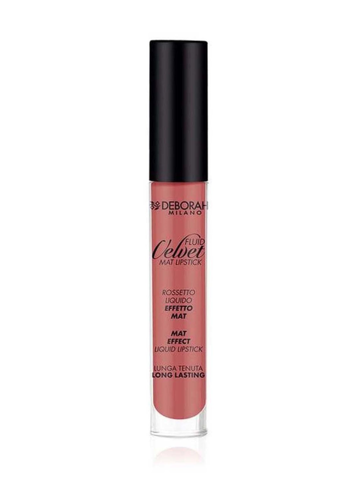 Deborah Milano Fluid Velvet Mat Lipstick 13 Antique Pink - 4.5 gm