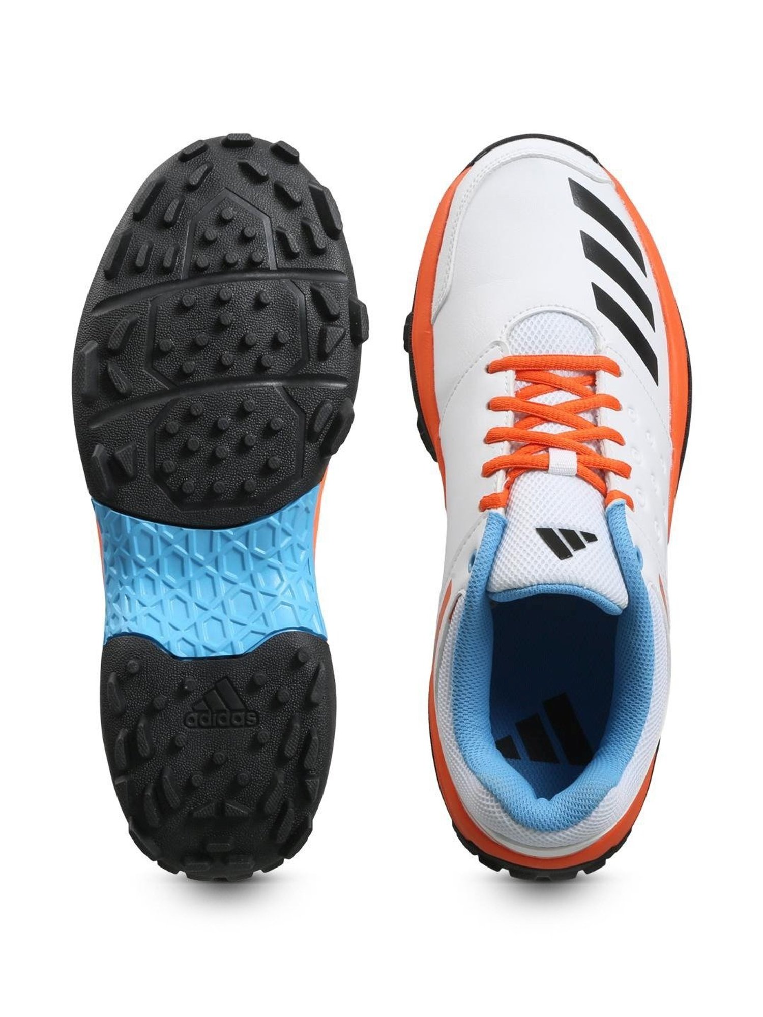 Nivia Men's Track and field-400 Blue Cricket Shoes