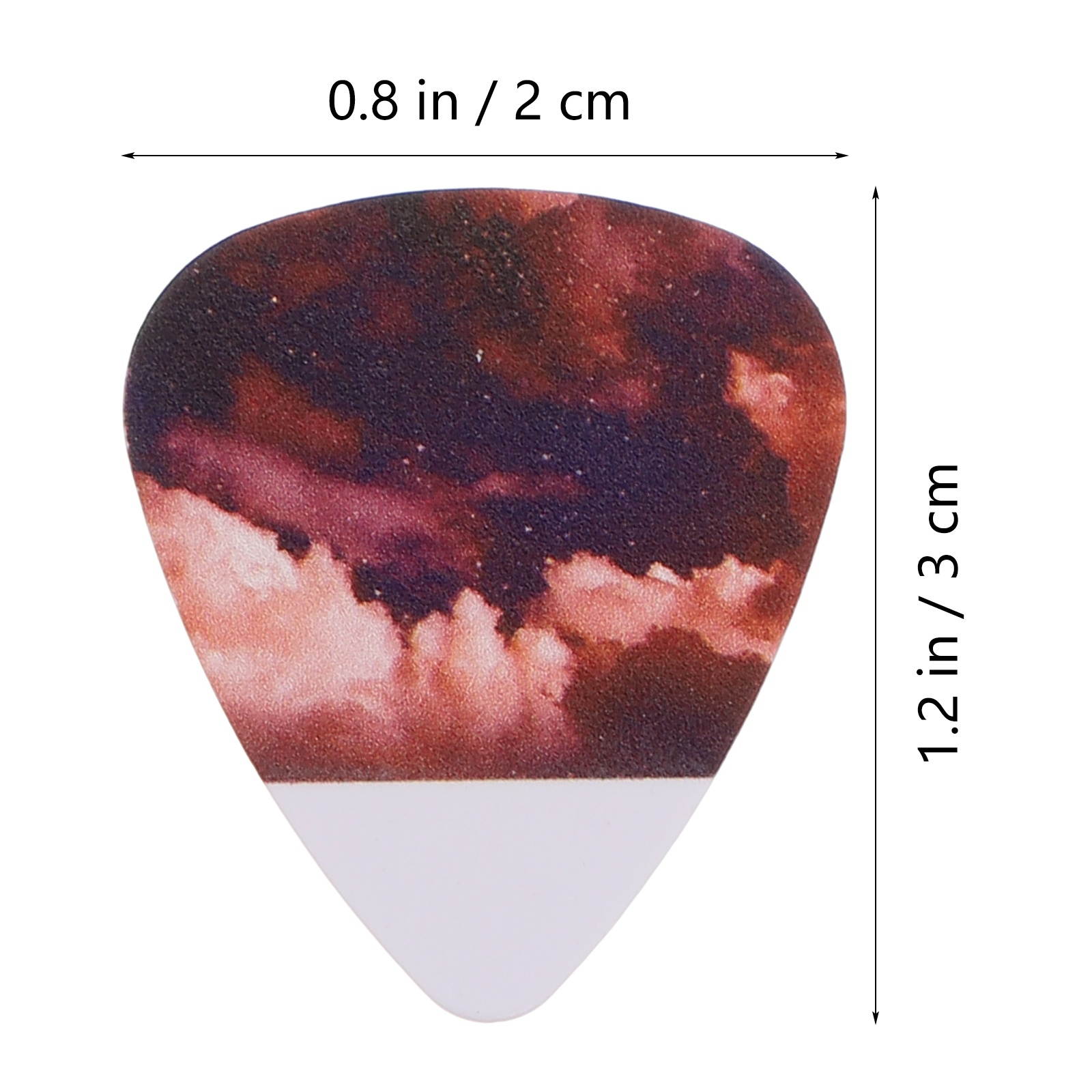 16Pcs Guitar Picks Practical Ukulele Guitar Accessories Triangular Guitar Picks