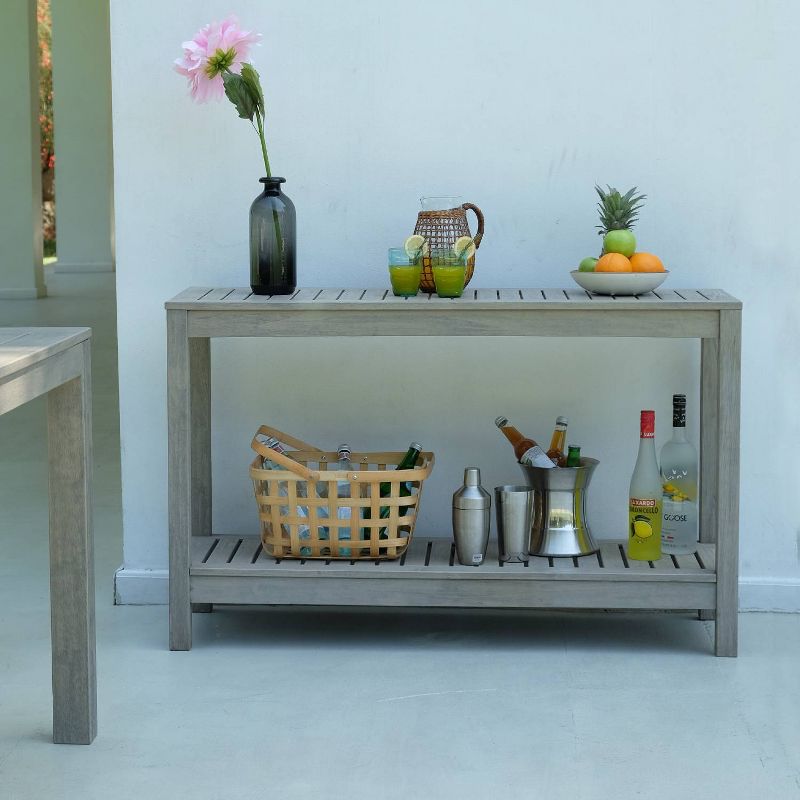 Westlake Patio Console Table - Gray - Cambridge Casual