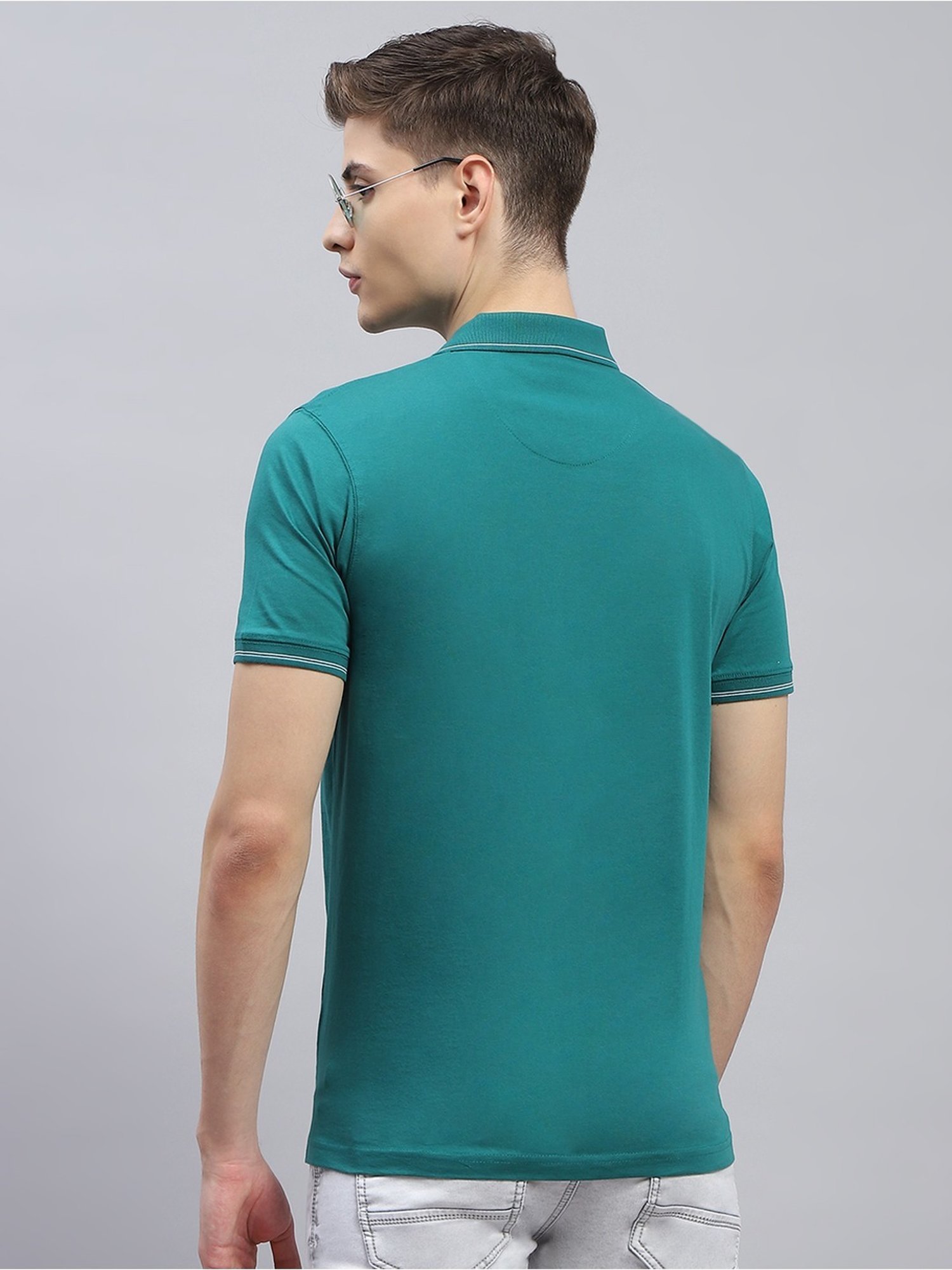 Monte Carlo Green Regular Fit Polo T-Shirt