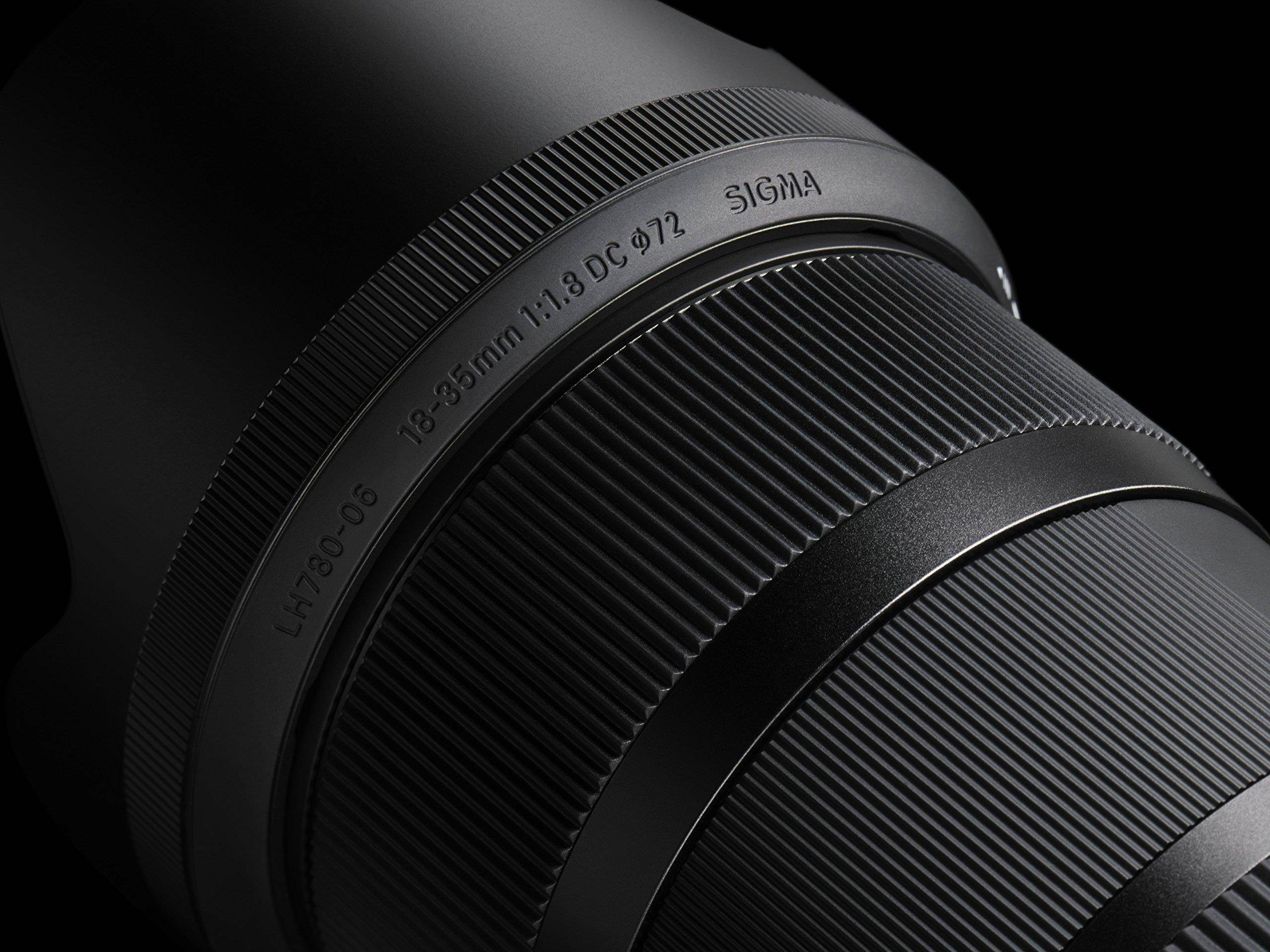 Sigma 18-35mm f/1.8 DC HSM Lens for Canon