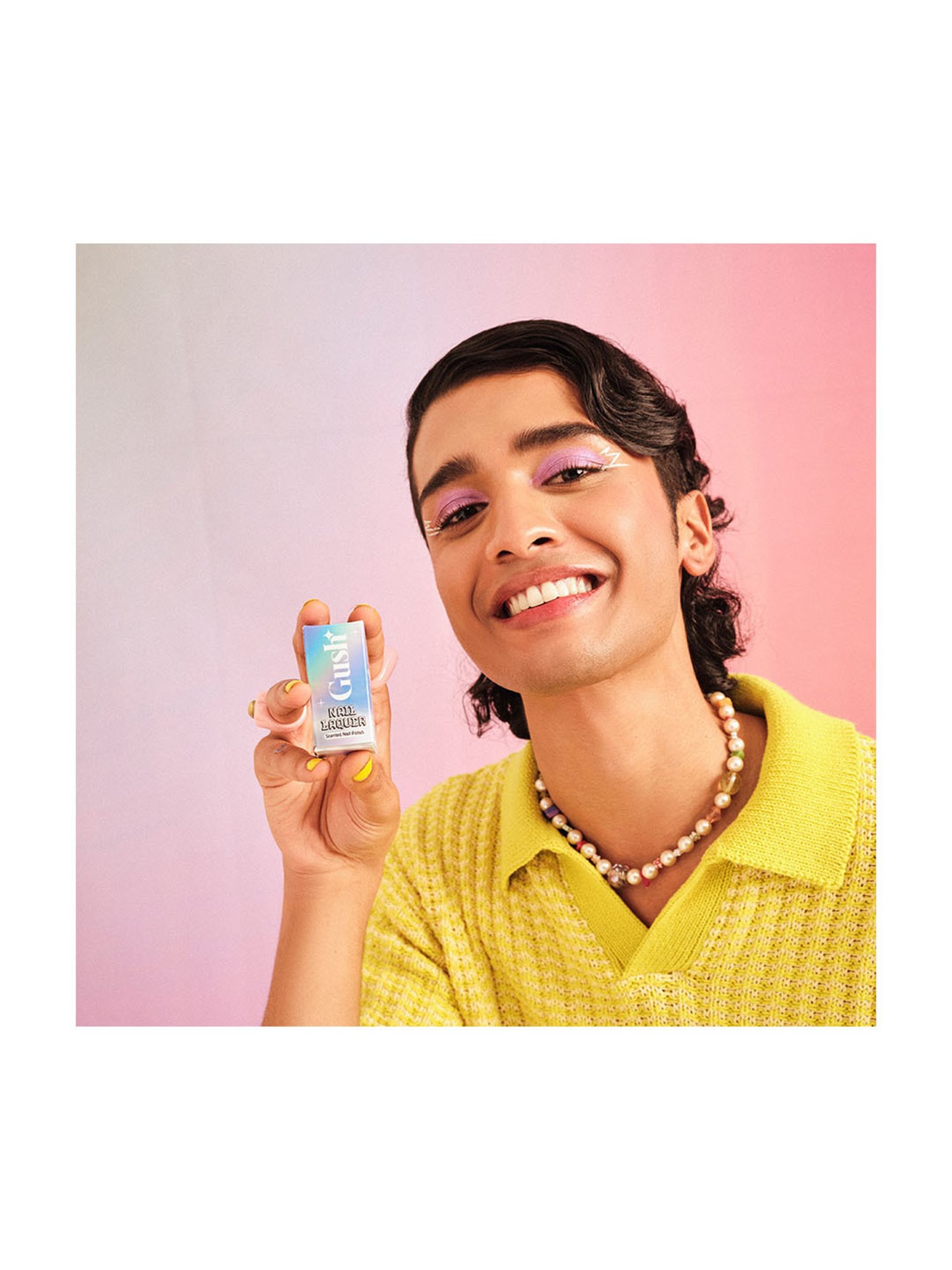 Gush Nail Lacquer Neon Lime - 7 ml