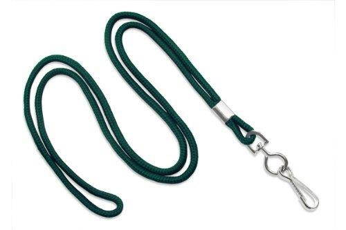 Forest 1/8" Round 36" Braid Non-Breakaway Lanyard, Swivel Hook (100/bag)