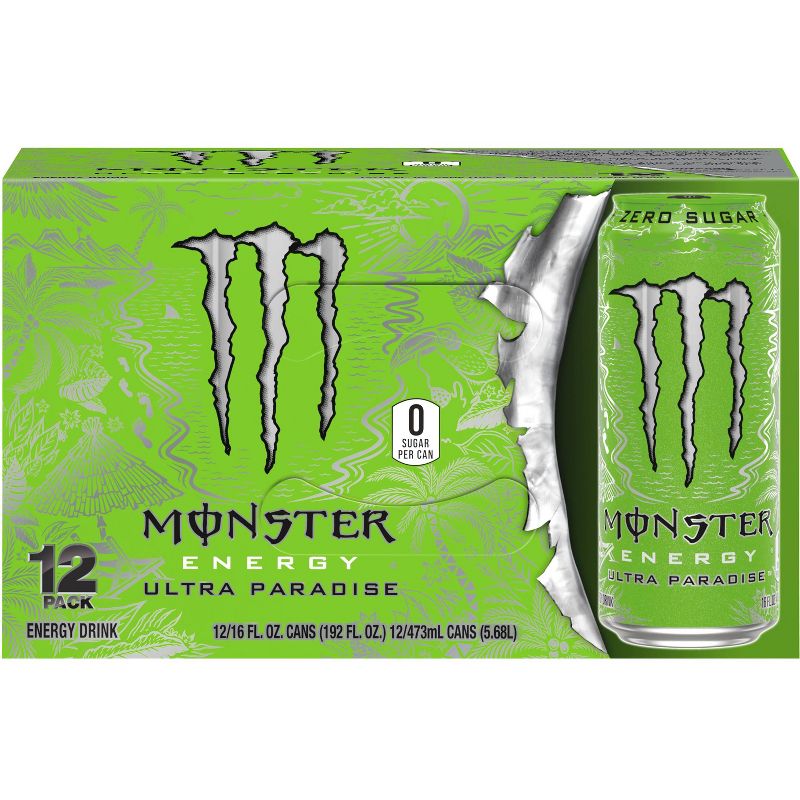 Monster Energy Ultra Paradise - 12pk/16 fl oz Cans