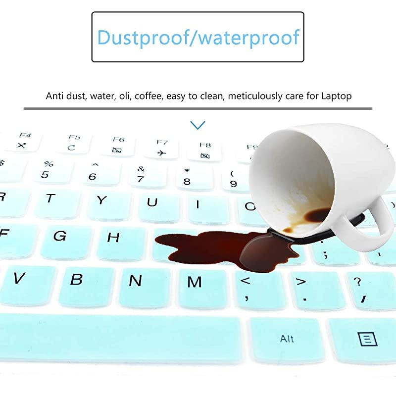 Keyboard Cover Skin Fit Lenovo Legion 15.6" Y520 Y530 Y540 Y545 Y720 R720 Y7000 Y7000P|17.3" Legion Y730 Y740 Gaming Laptop -Mint Green