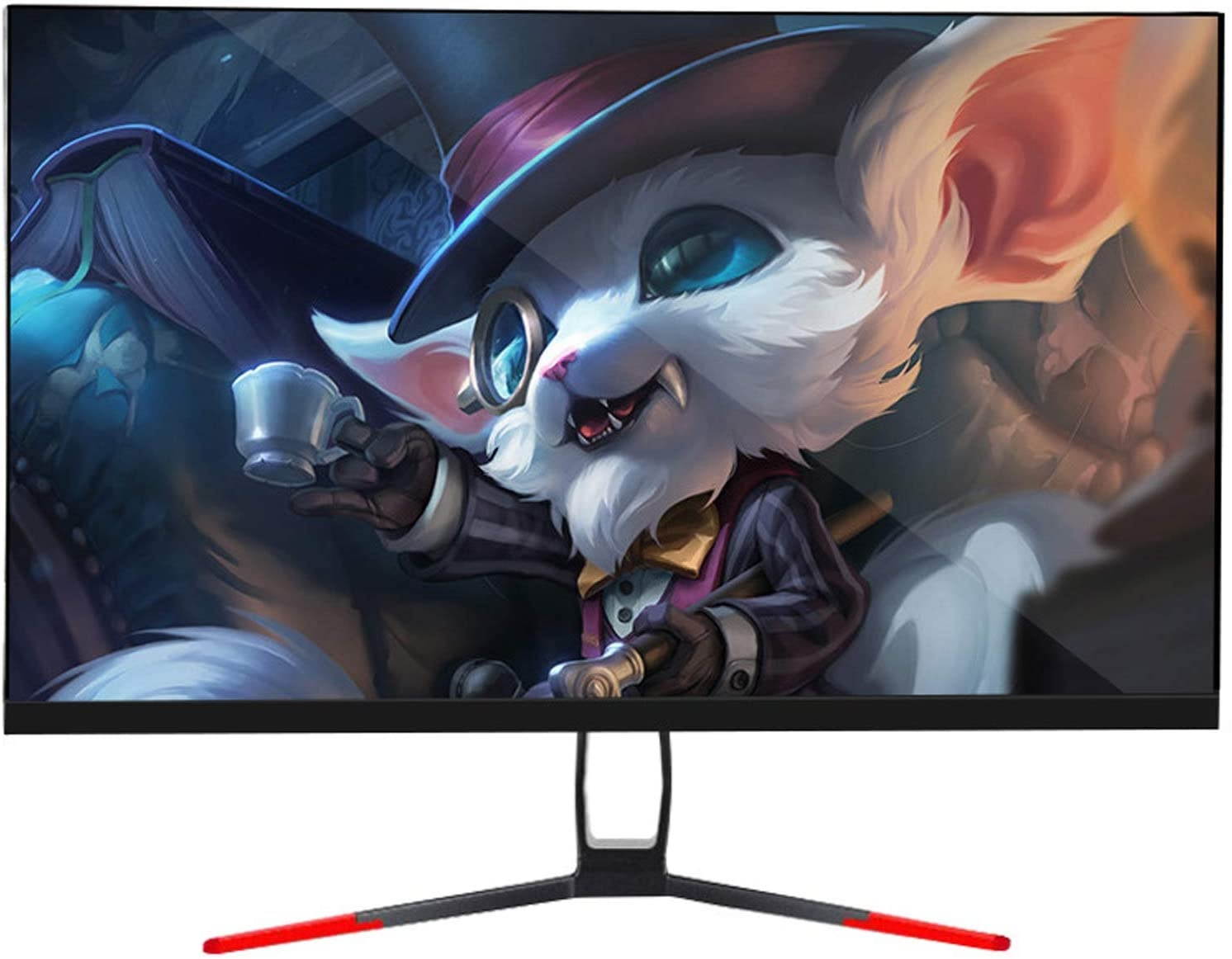 YILANJUN 27 Inch 1080p Ultra-Thin HD IPS Gaming Monitor, 75Hz, 1920&times;1080, 2ms Response, HDMI1, VGA1, Audio1, for Home Business Office