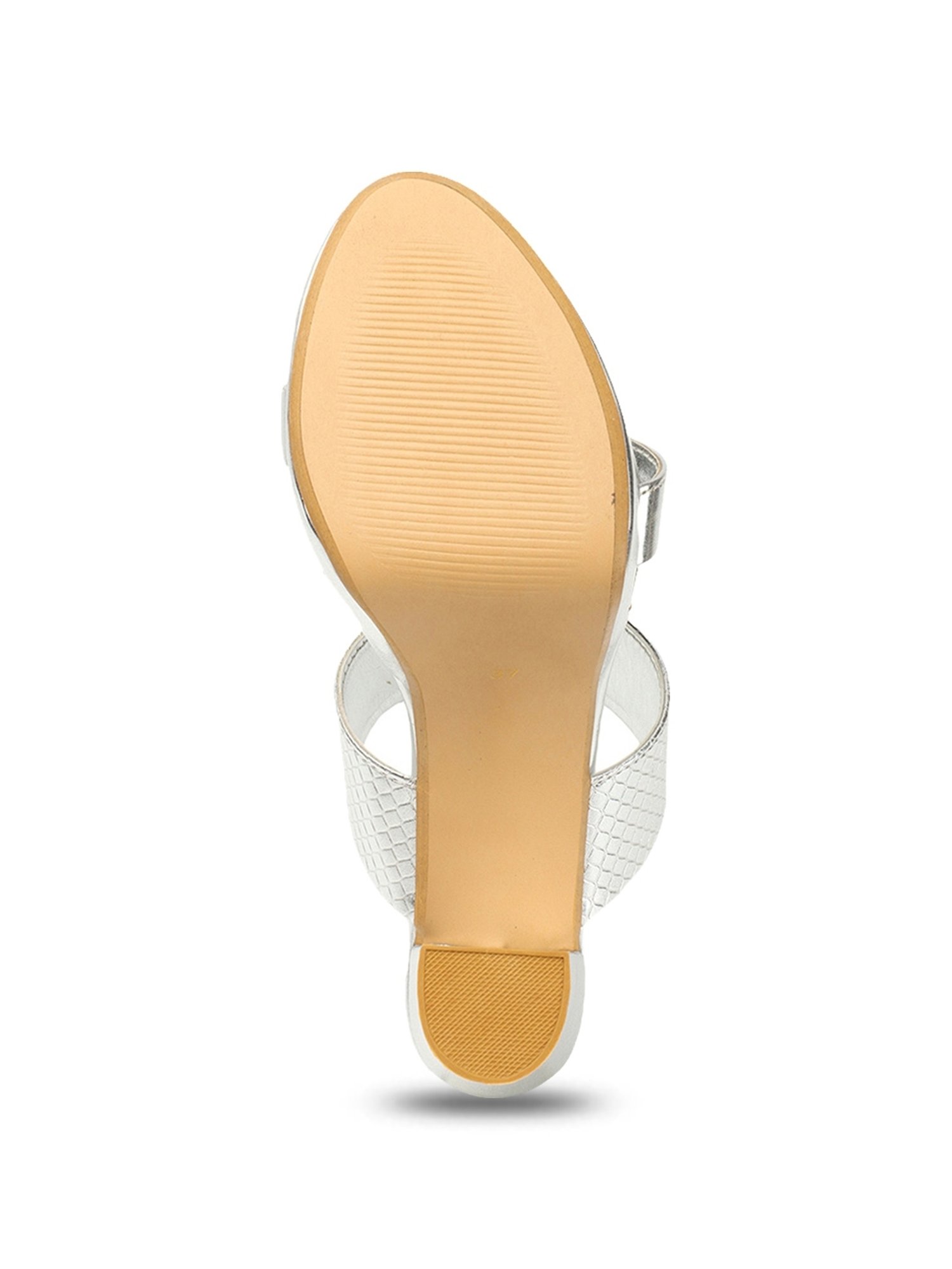 Elle Women's Silver Casual Sandals