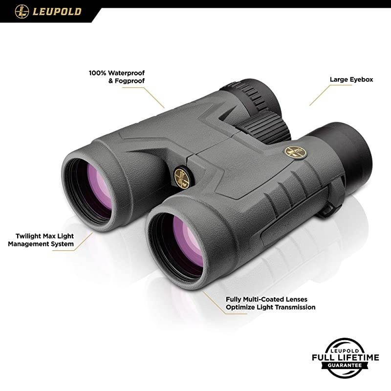 BX-2 Acadia 10x42mm Binocular , Shadow Gray