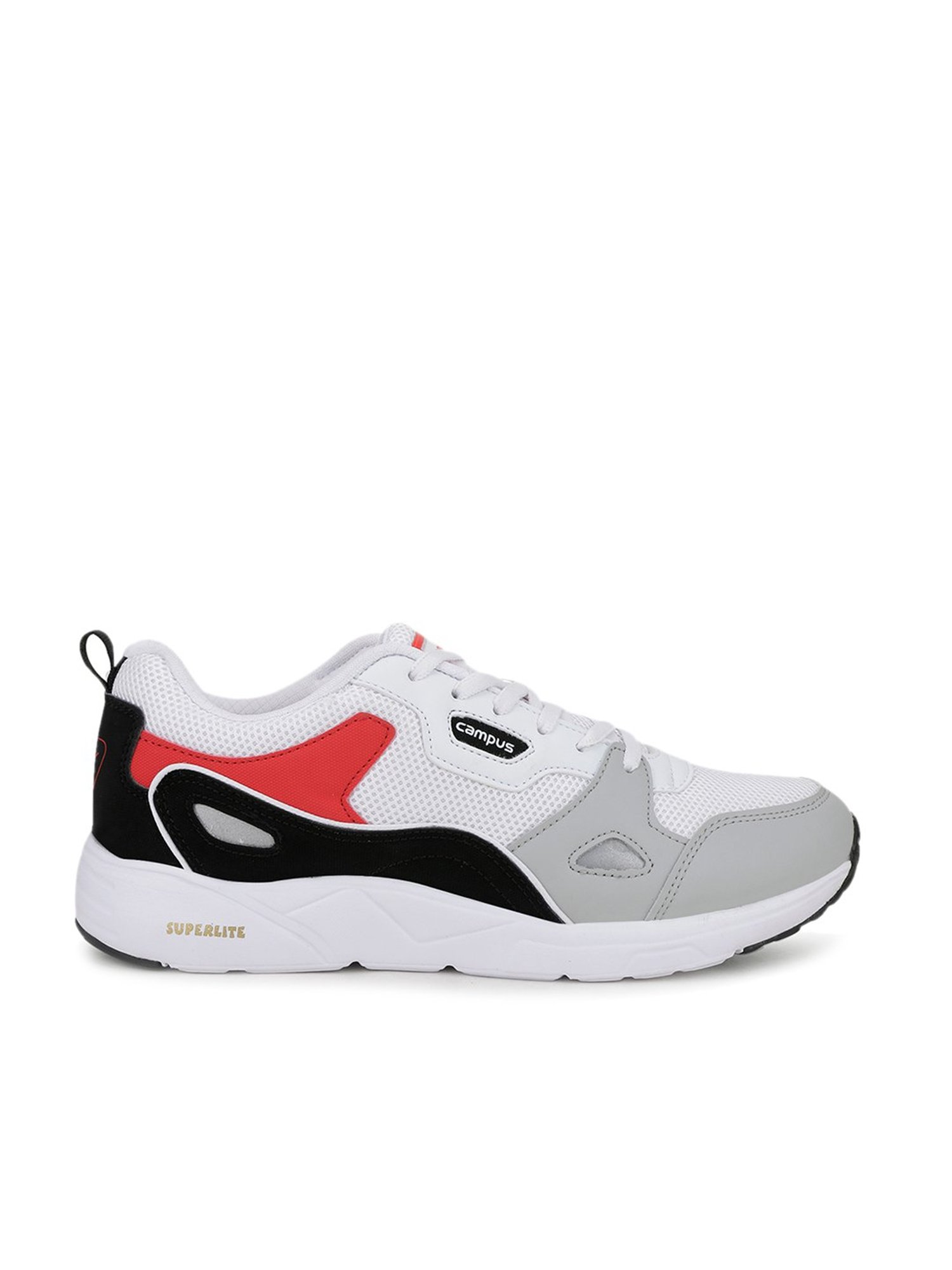 Campus Men's Wisdom Snow White Running Shoes