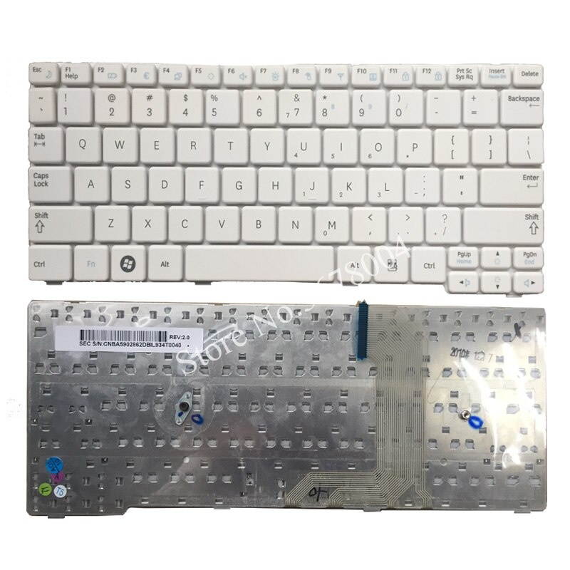 NEW US Laptop Keyboard for Samsung  NF110 NP-NF110  white US keyboard