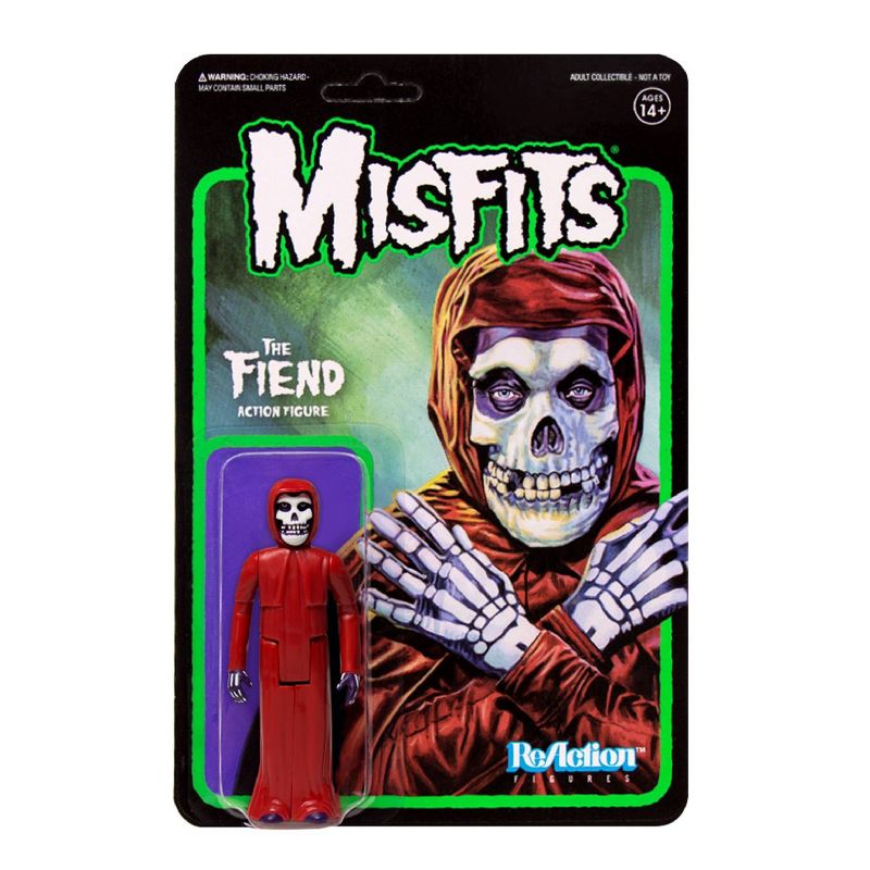 Super7 ReAction Figures - Misfits Fiend (Crimson Red)