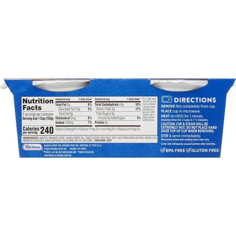 Minute Ready to Serve Basmati Rice Cups - 2ct/8.8oz