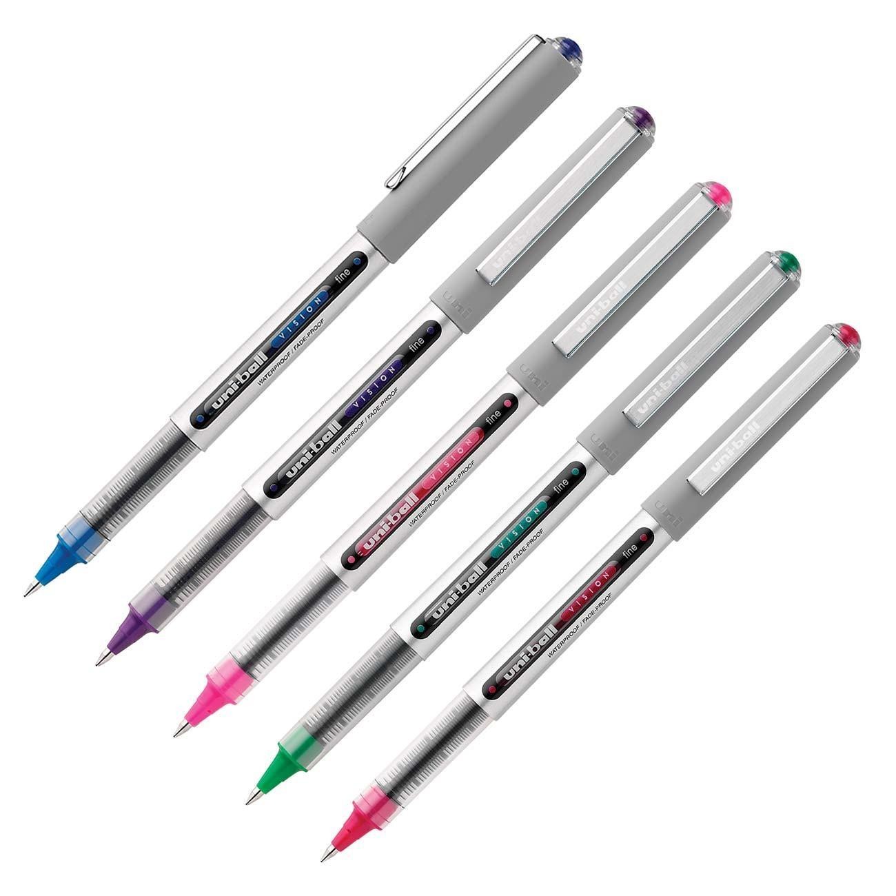 Sanford Uni-Ball Vision Fine Rollerball Pens