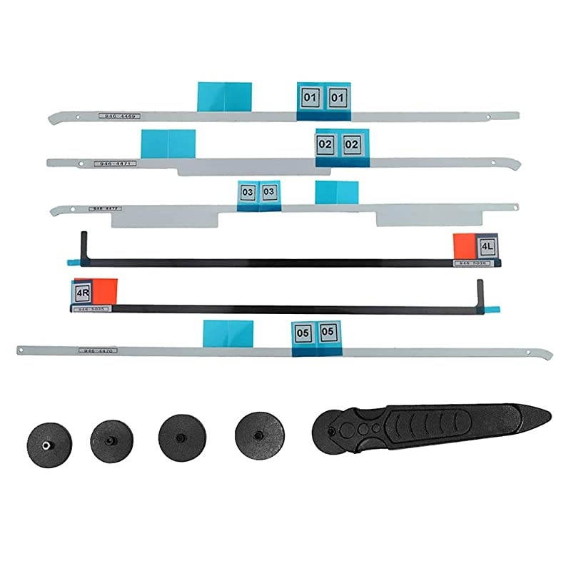 Replacement for iMac 215quot A1418 LCD Display Adhesive Strips Tape + Opening Wheel Handle LCD Screen Removal Tools Kit 0761437 0761416 0761422 Late 2012Retina 4K Late 2015
