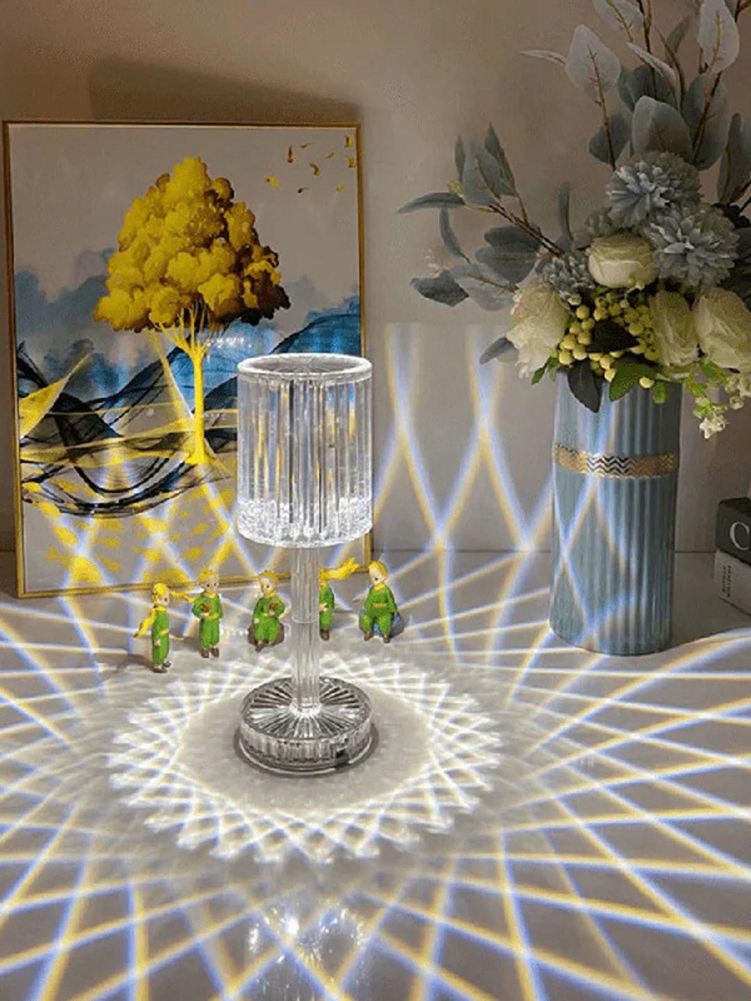 The Artment Transparent Glass Abstract Lamp