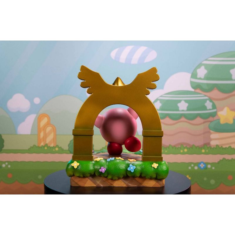 First 4 Figures: Kirby and the Goal Door 9" PVC Statue