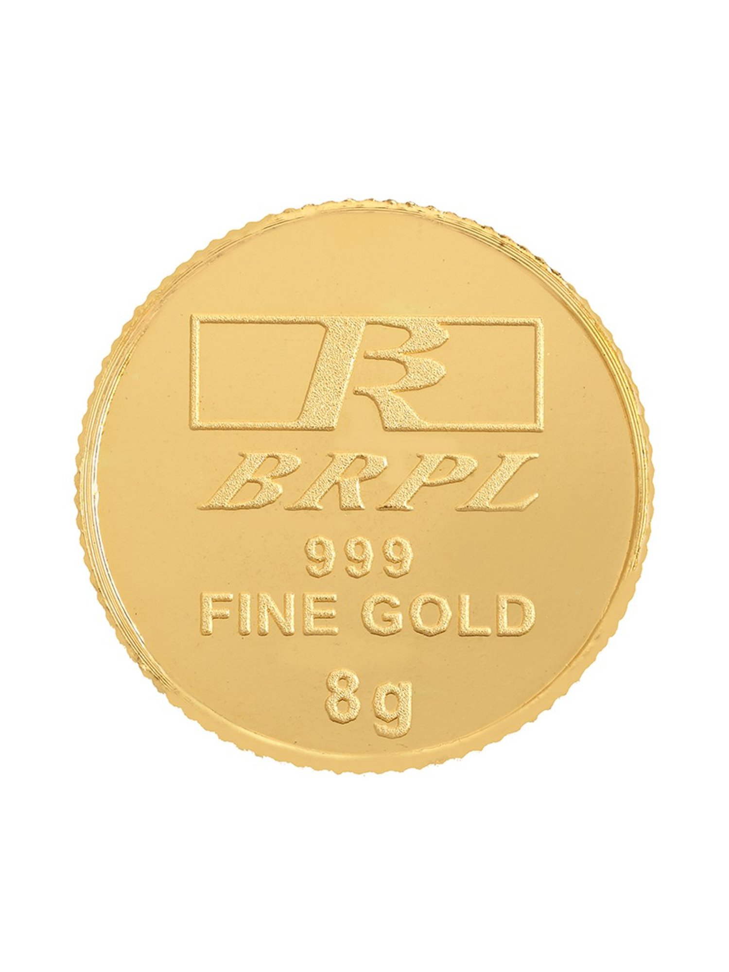 Bangalore Refinery 24k (999) 8gm Gold Coin