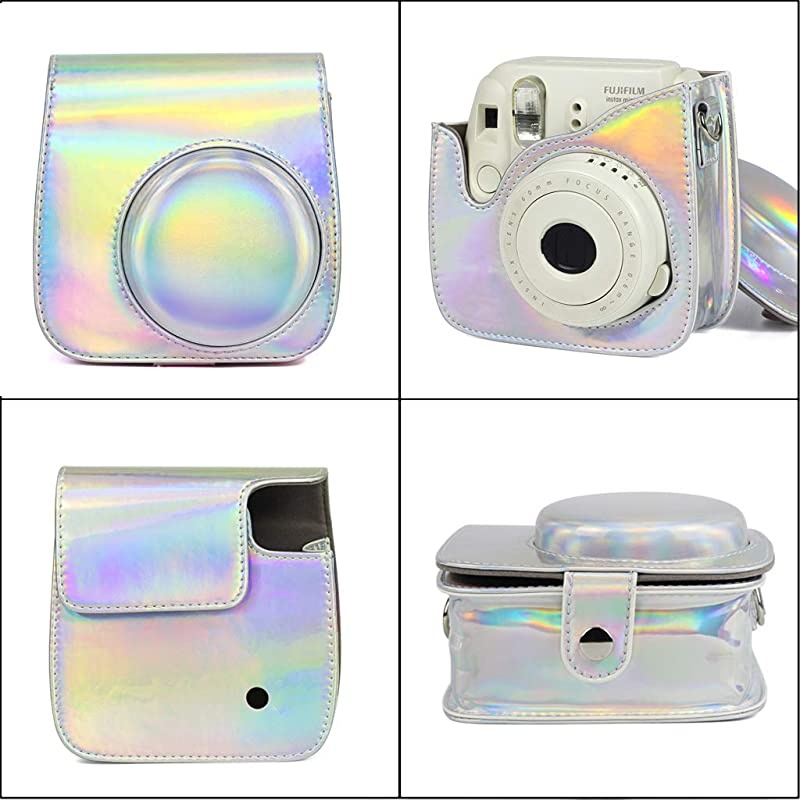 for Fujifilm Instax Mini 9 Instant Camera Accessories Bundle Includes Camera Case, Filters, Album, Lens, and More