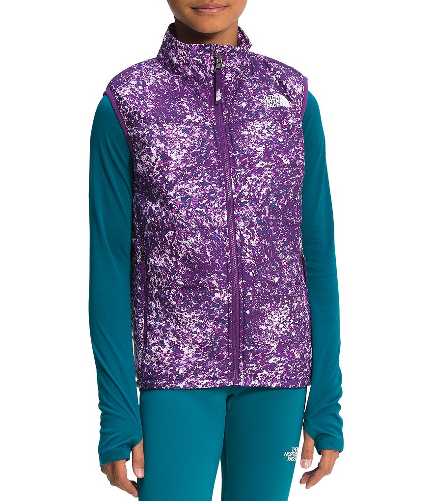 The North Face Little/Big Girls 5-18 Printed Reactor Insulated Vest
