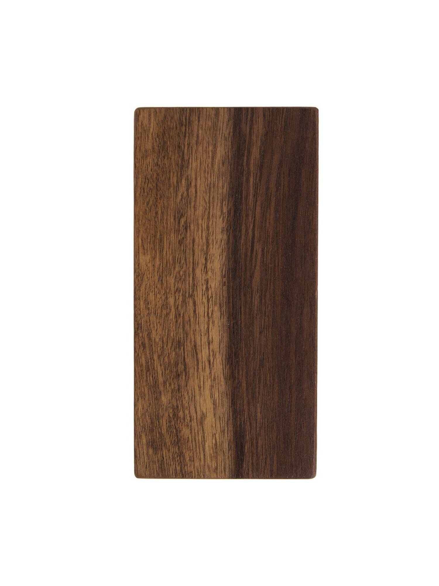 Chumbak Bohemian Coal Brown Sheesham Wood Ottoman