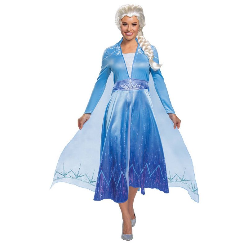 Adult Disney Frozen 2 Elsa Deluxe Halloween Costume S
