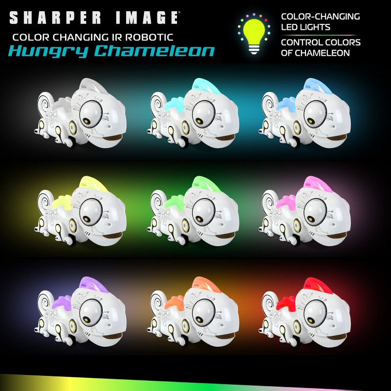 SHARPER IMAGE Color Changing RC Robotic Chameleon