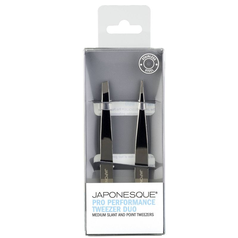 JAPONESQUE Pro Performance Tweezer Duo
