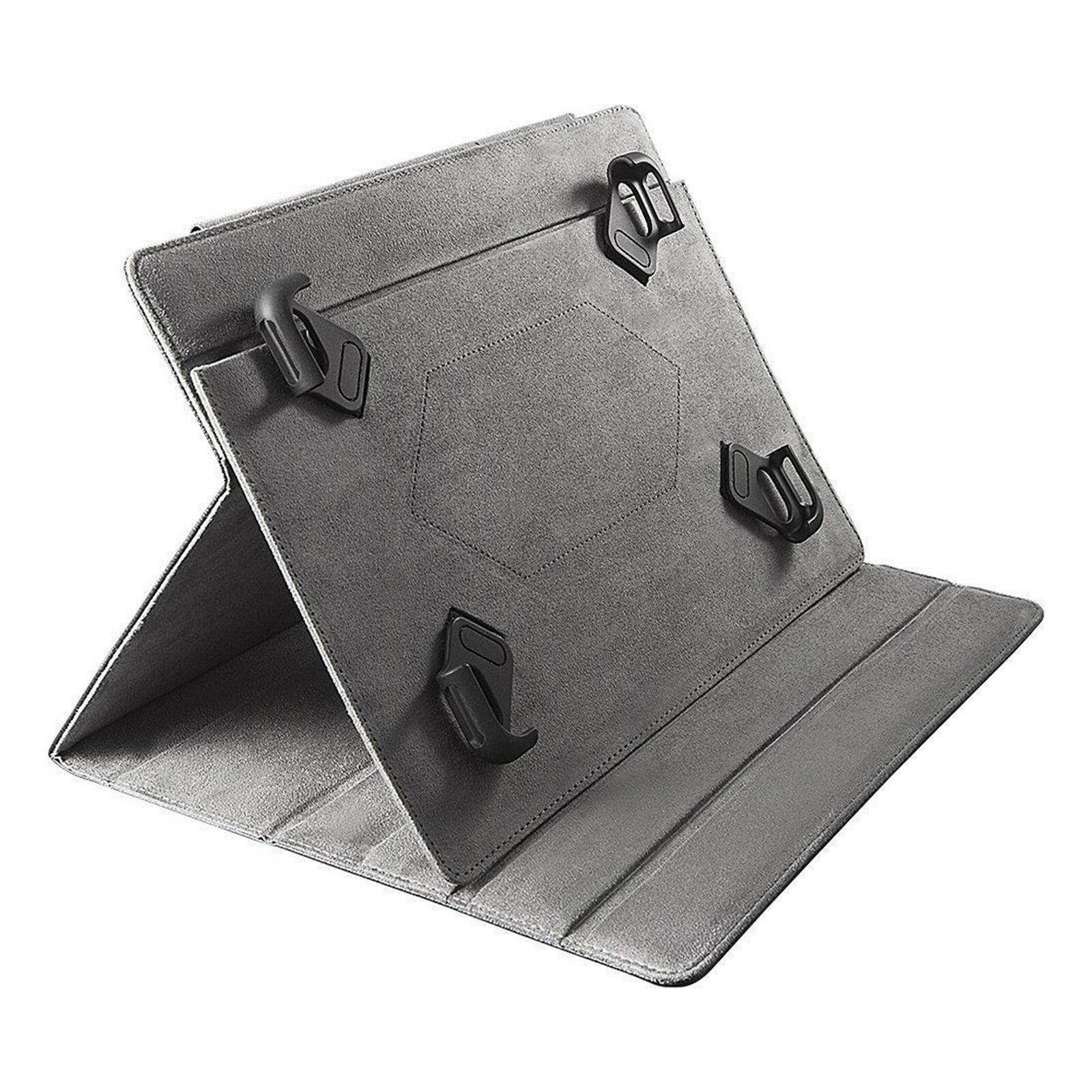 Insignia Durable Leather Folio Case For Most Tablet 12" Inch - Black