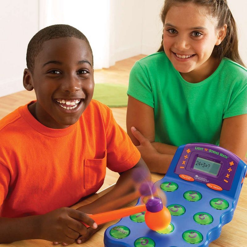 Learning Resources Light N Strike Math Game, Ages 6+