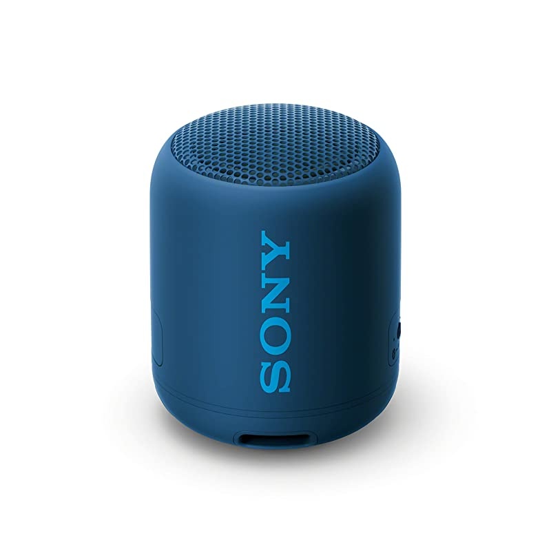 SRS-XB12 Mini Bluetooth Speaker Loud Extra Bass Portable Wireless Speaker with Bluetooth -Loud Audio for Phone Calls- Small Waterproof and Dustproof Travel Music Speakers Blue SRS-XB12/L