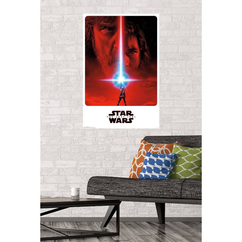 22.375" x 34" Star Wars: The Last Jedi - Teaser Unframed Wall Poster Print - Trends International