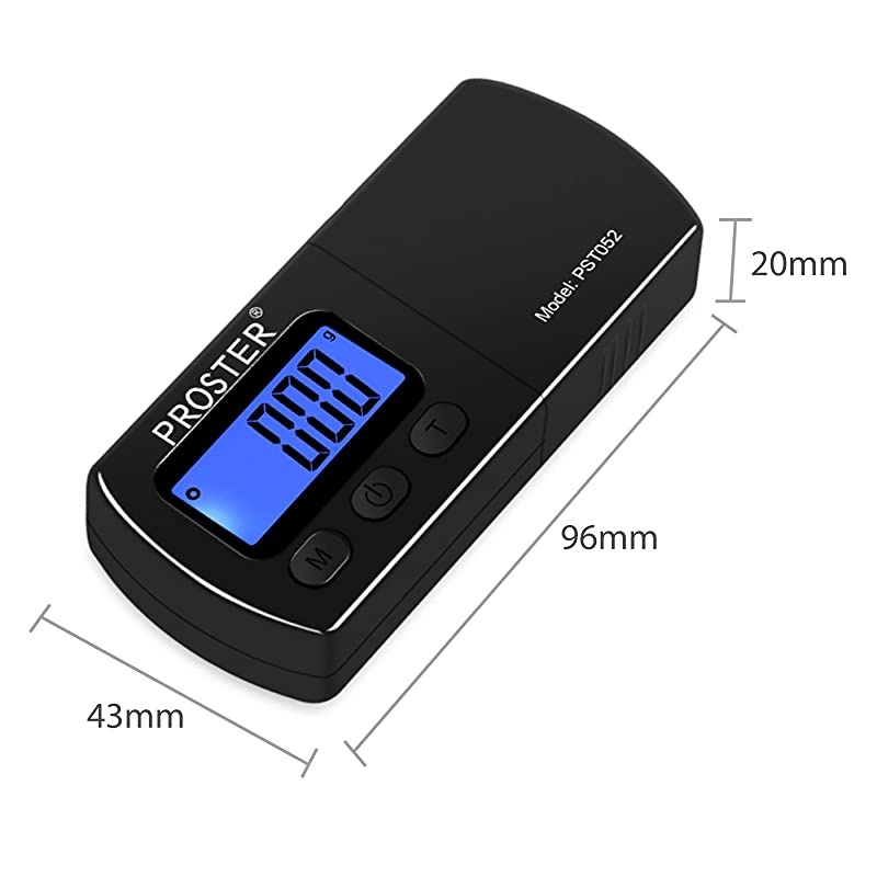 5g/0.01g Turntable Stylus Force Tracking Scale Phono Turntable Cartridge Pressure Gauge Tone Arm Scale Record Stylus Alignment with LCD Backlight for Tonearm Phono Cartridge