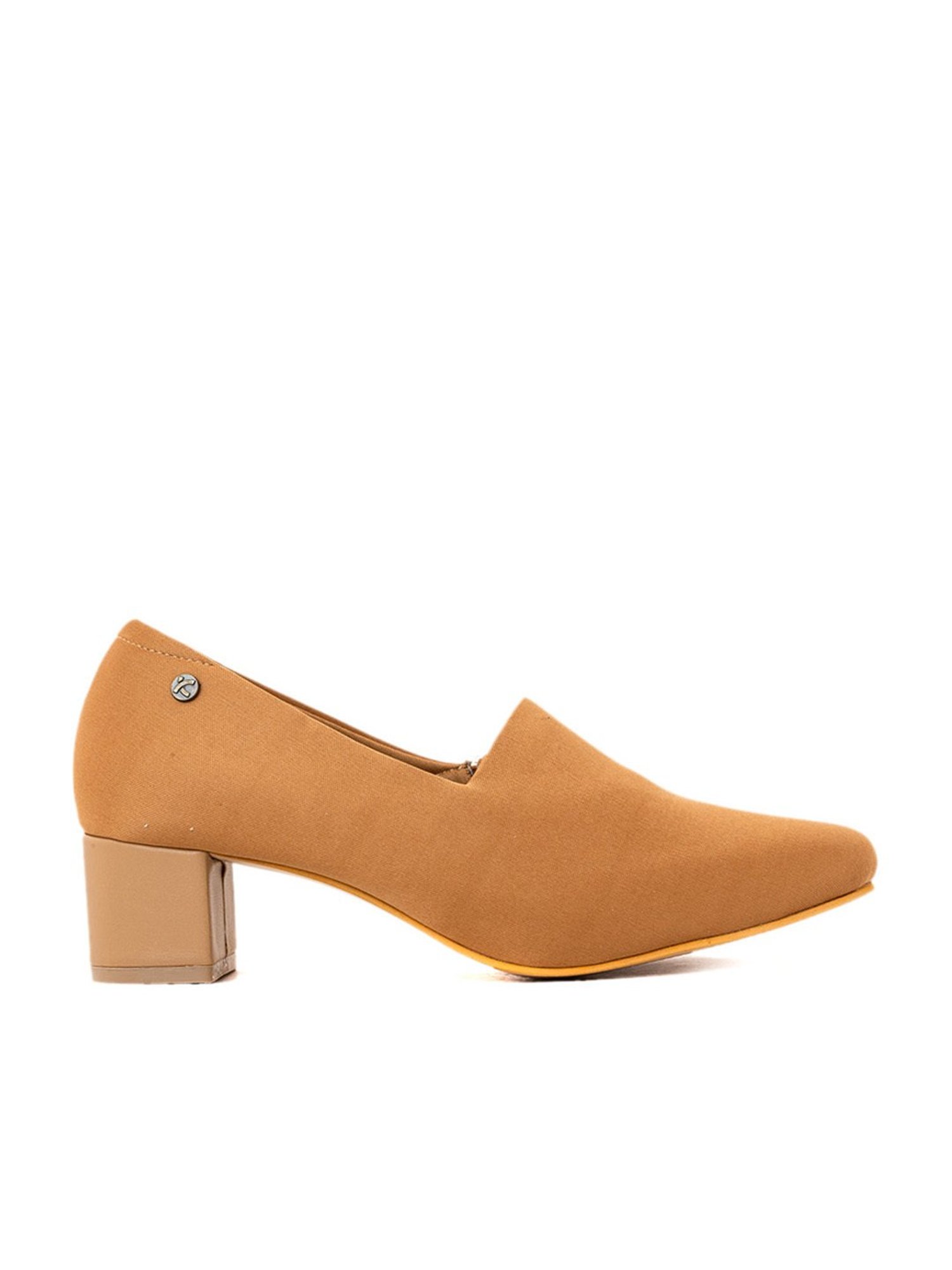 Khadim Women's Tan Casual Pumps