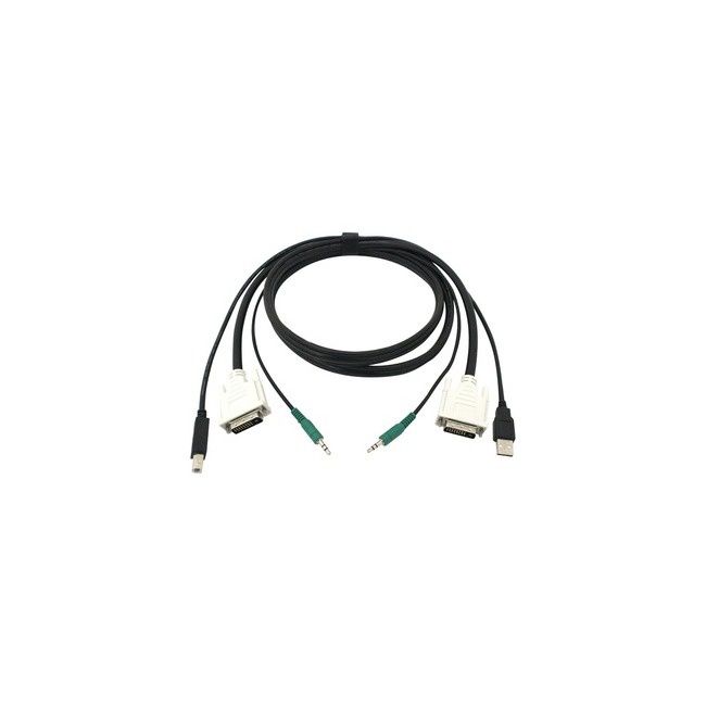 Avocent 10 ft. USB keyboard, mouse & HDMI video cable with speakers - Used with SC840H-001