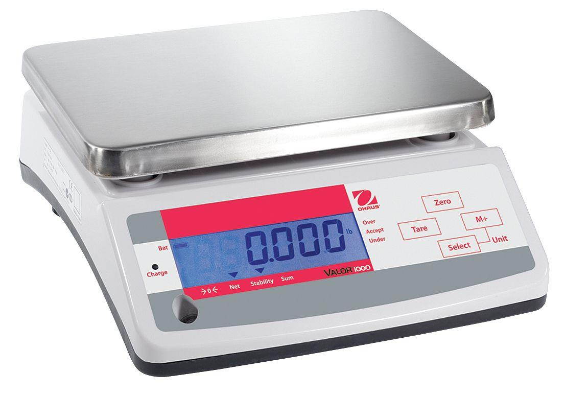 OHAUS V11P3 Digital Compact Bench Scale 6.6 lb./3kg Capacity