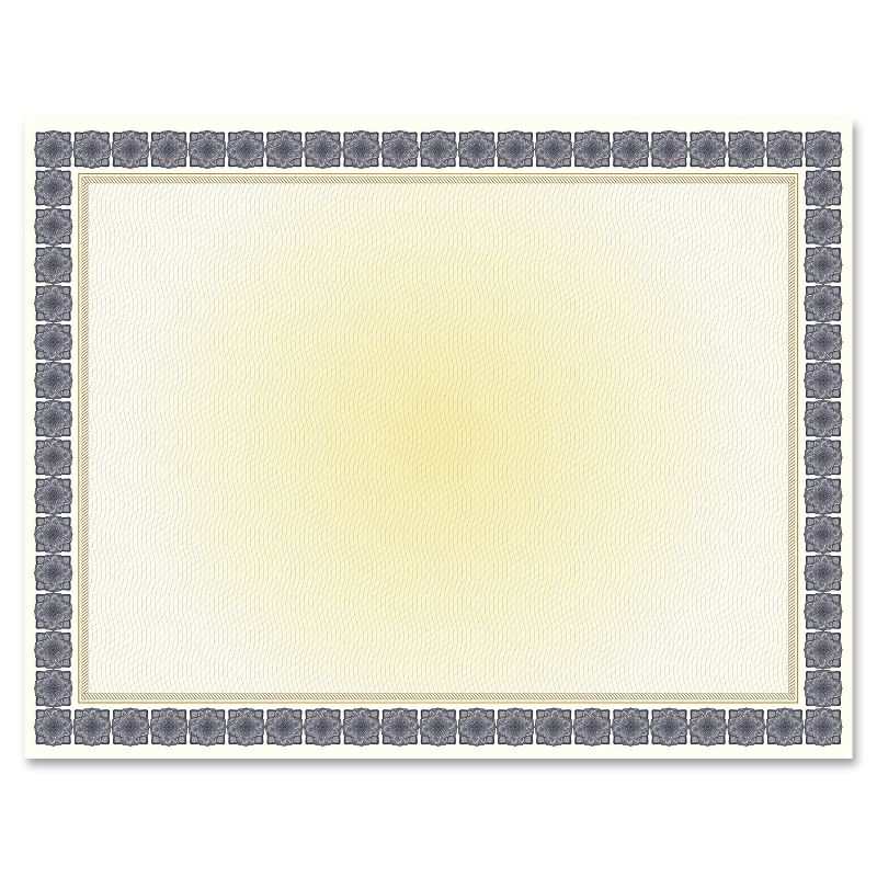 Geographics Award Certificates 15/PK Foil Blue/Gold 48673