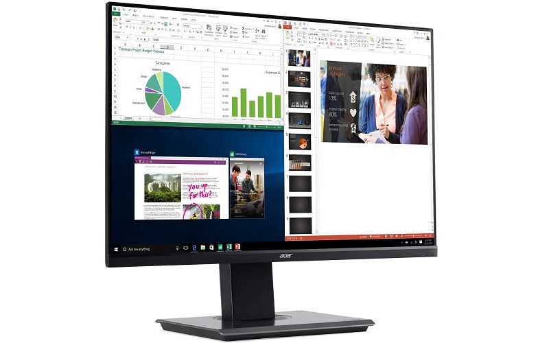 Acer BW257 25" WUXGA LED LCD Monitor - 16:10 - Black - In-plane Switching (IPS) Technology - 1920 x 1200 - 16.7 Million Colors - 300 Nit - 4 ms GTG