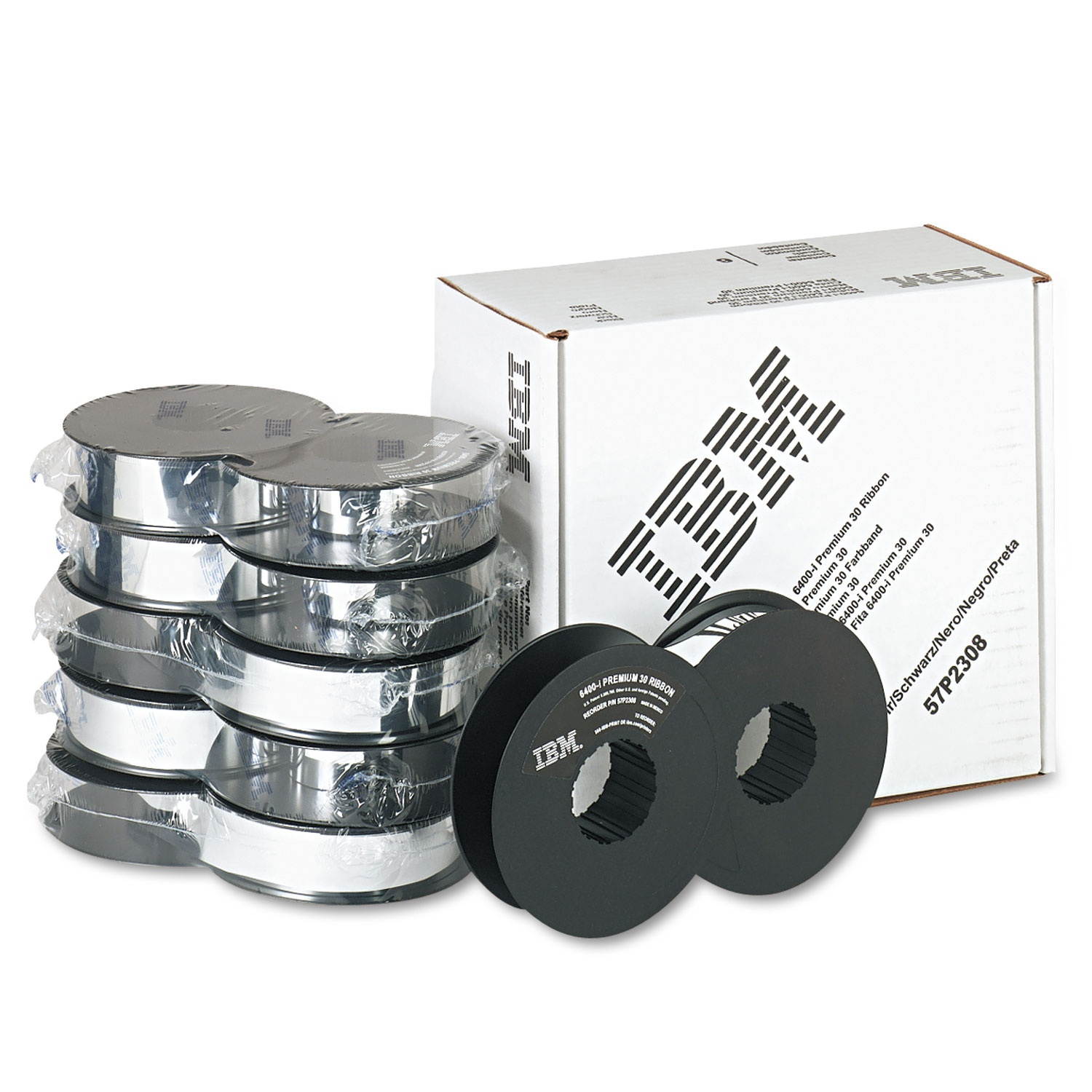 InfoPrint Ribbon - Black 57P2308 Ribbon