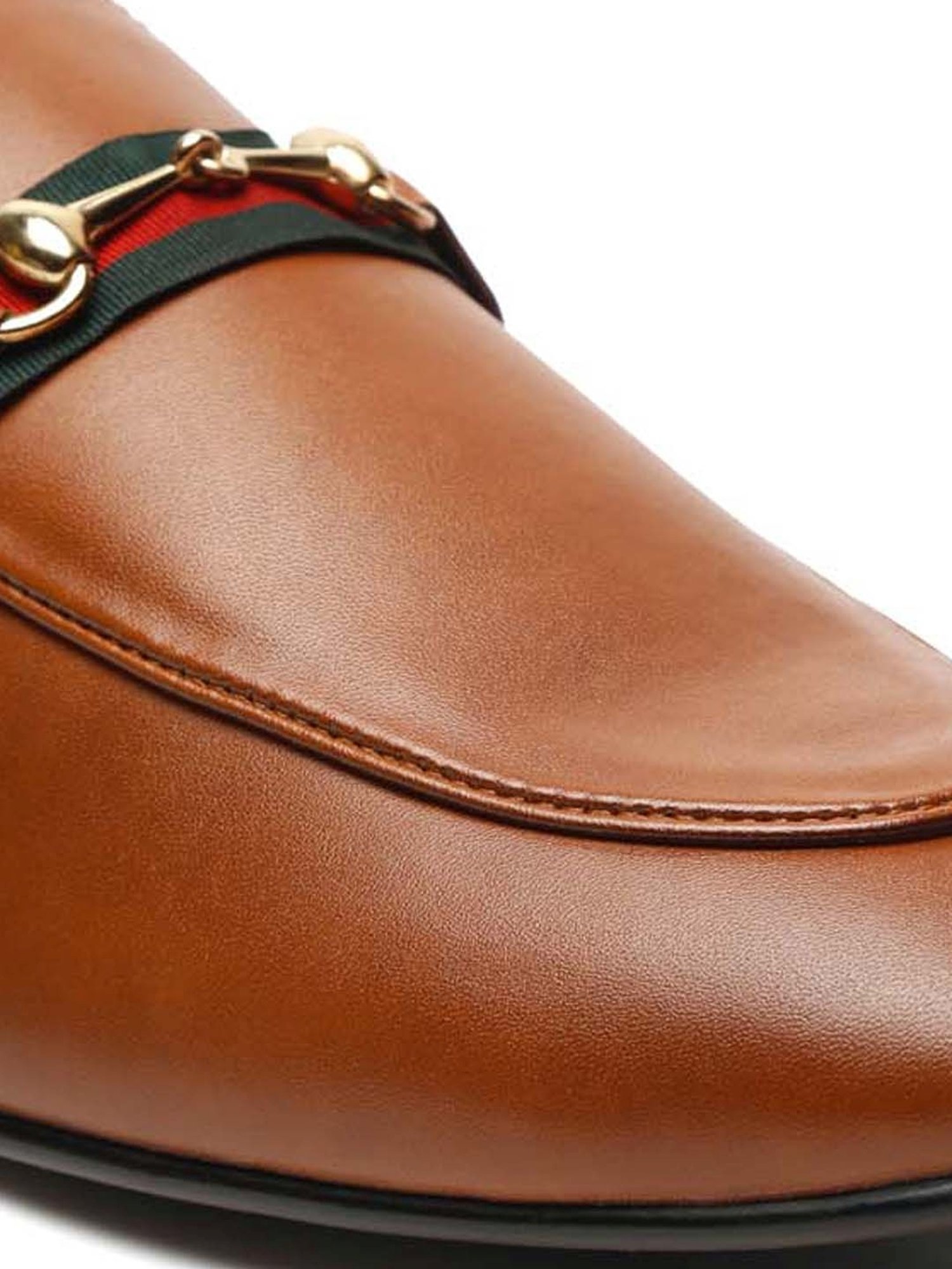 Apsis Men's Tan Formal Loafers