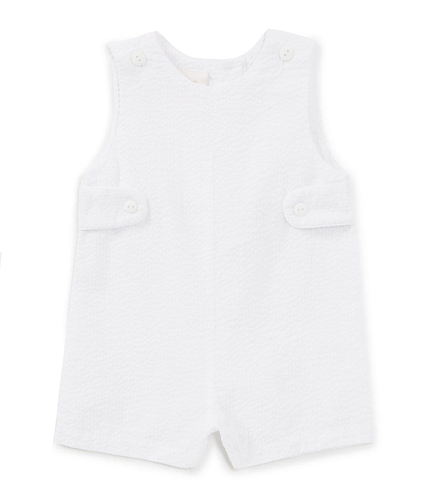 Petit Ami Baby Boys 3-24 Months Seersucker Jon Jon Shortall