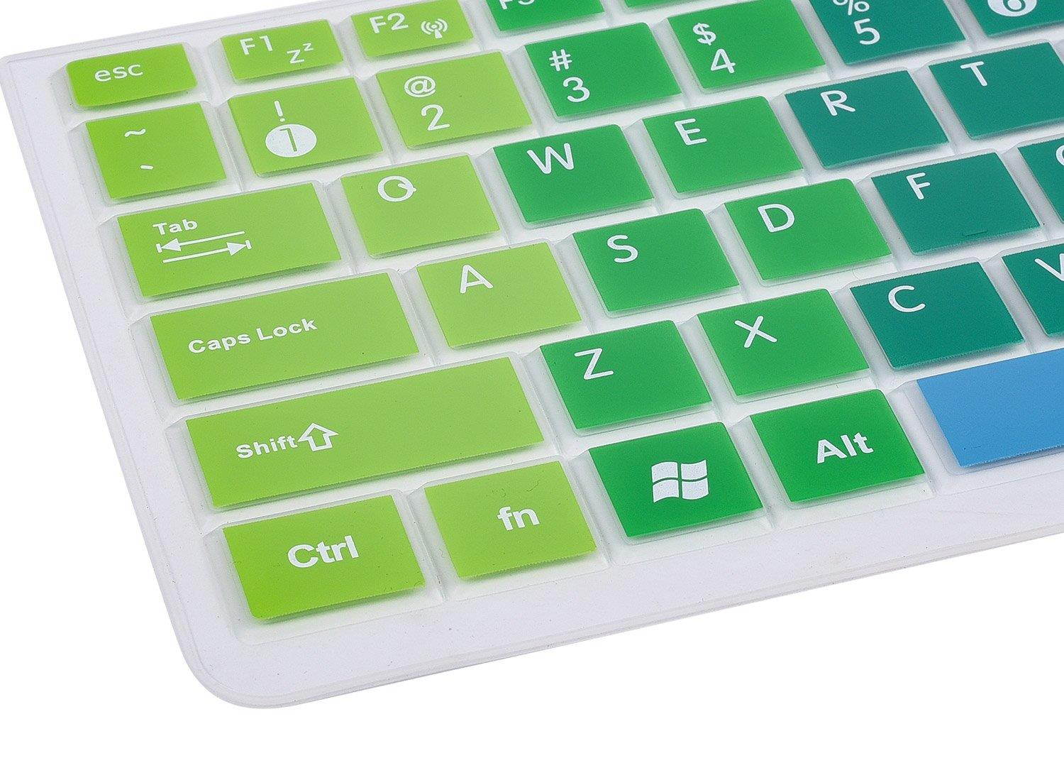 CaseBuy Keyboard Cover for ASUS K501UX K501LX GL502VY GL502VT GL551 GL552VW GL552JX Q503UA Q552UB Q553UB Q524UQ Q534UX X540SA F554LA F555 F556UA R556LA N551JQ X550ZA X751LAV GL752VW(Rainbow)