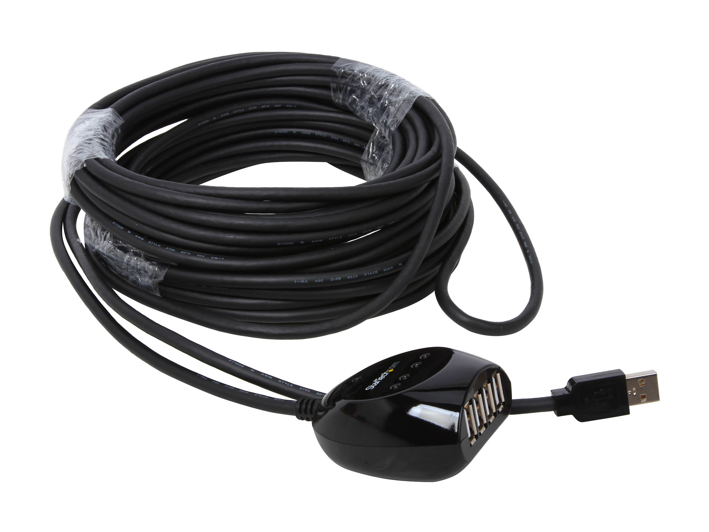 StarTech.com USB2EXT4P15M USB 2.0 Active Cable with 4 Port Hub